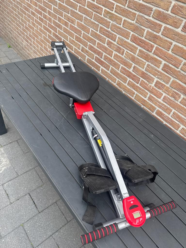 Roeitrainer, Sport en Fitness, Fitnessapparatuur, Krachtstation, Ophalen of Verzenden, Zo goed als nieuw, Metaal