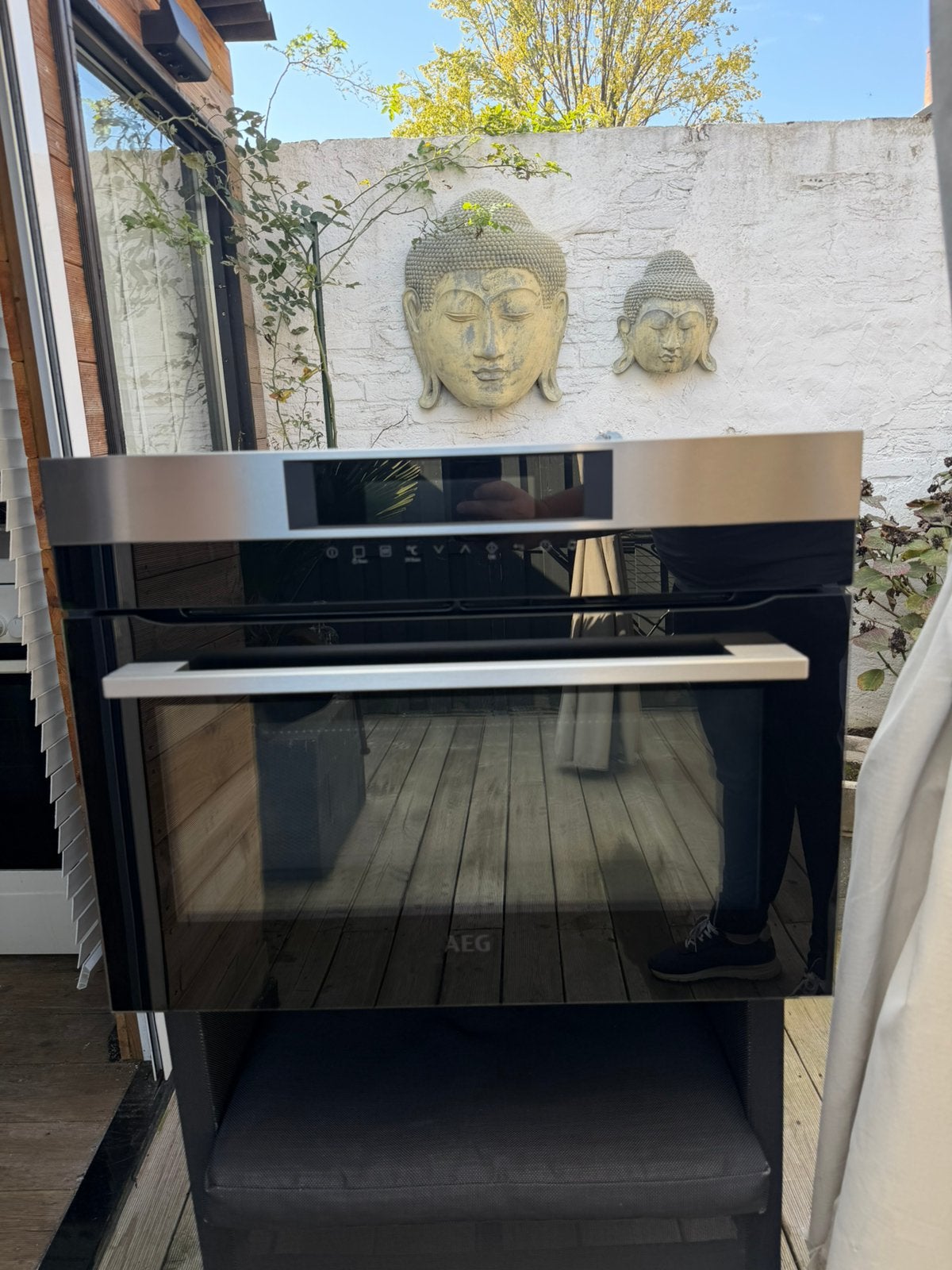 Aeg Combimagentron inbouw 45x60 ( 2 jaar oud ) zgan, Ophalen, Zo goed als nieuw