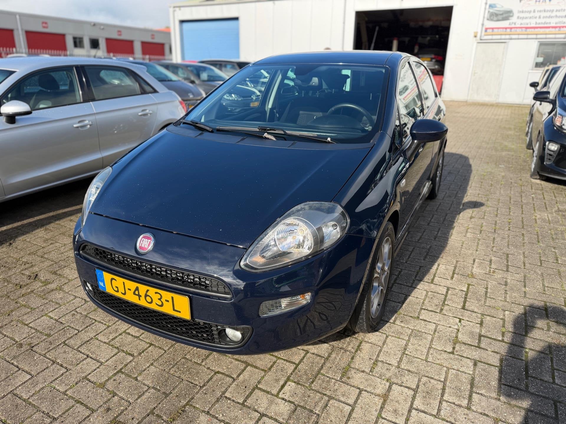 Fiat Punto Evo 1.3 M-Jet Lounge, Auto's, Fiat, Voorwielaandrijving, Euro 5, Gebruikt, 4 cilinders