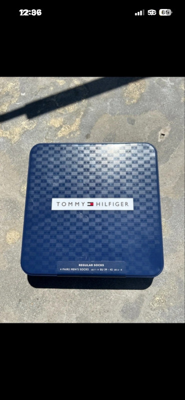 Tommy Hilfiger geschenkdoos, Kleding | Heren, Sokken en Kousen, Ophalen of Verzenden, Nieuw, Maat 39 t/m 42, Blauw