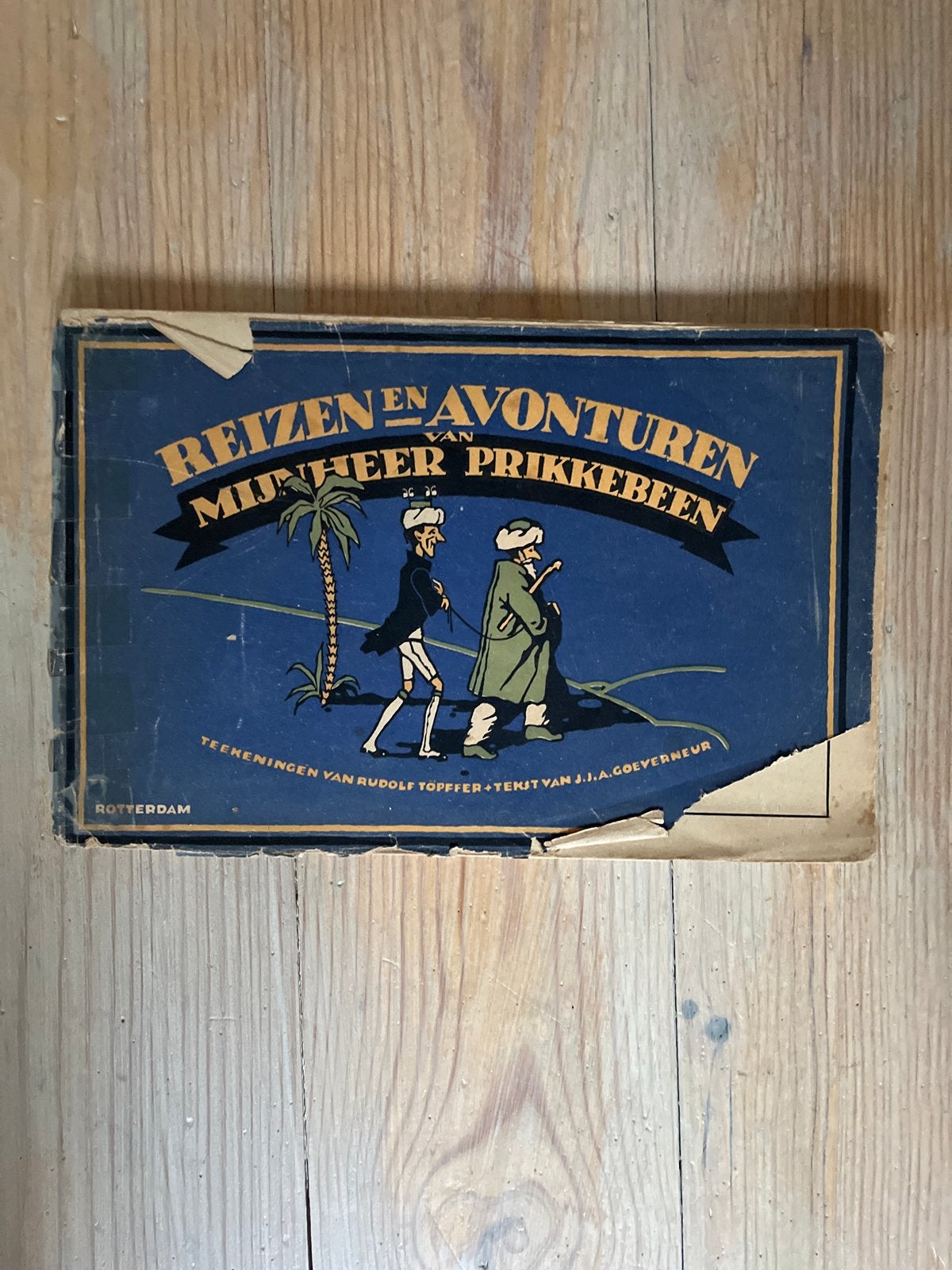 Reizen en Avonturen van Mijnheer Prikkebeen - Rudolf Töpffer, Ophalen of Verzenden, Gelezen