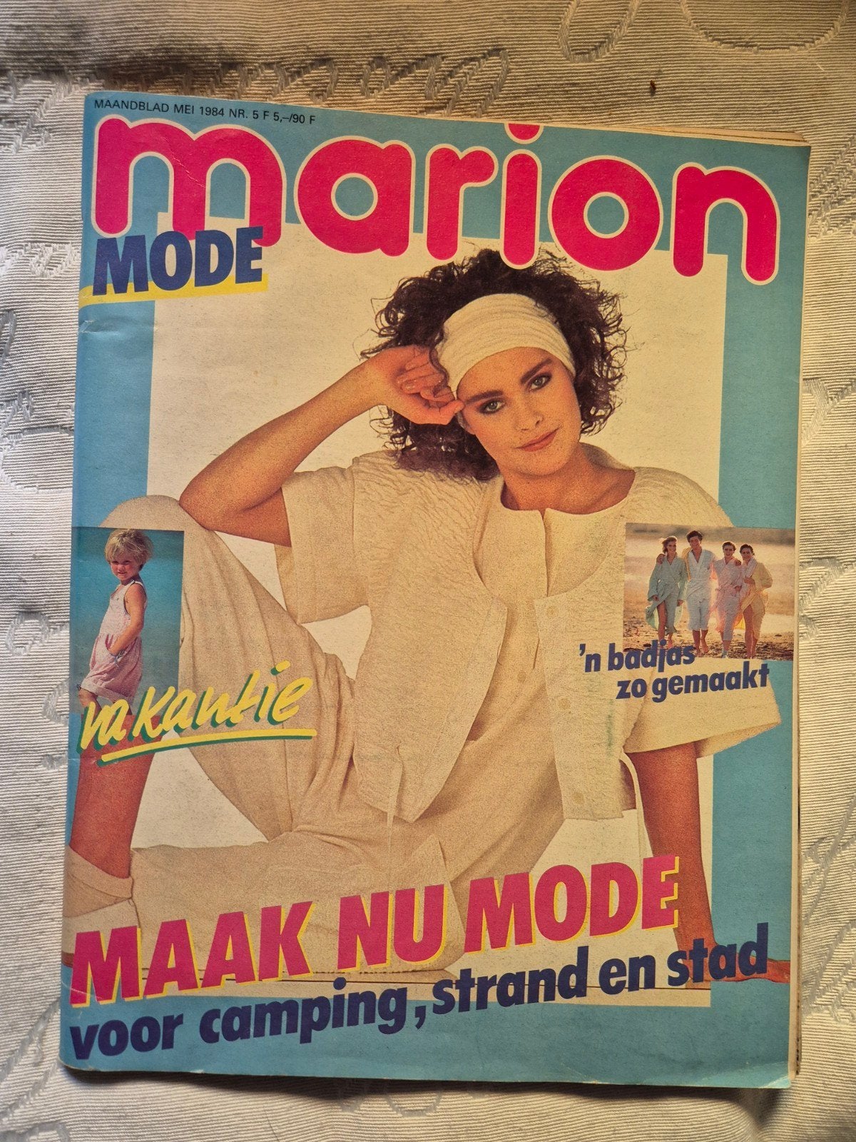 Marion Mode Maandblad Mei 1984 - Vintage Mode, Boeken, Ophalen of Verzenden, Gelezen, Damesbladen