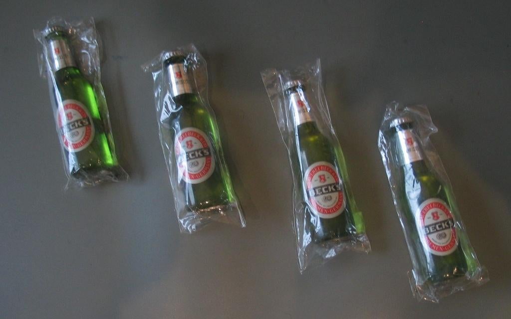 Koelkast magneet Becks bier, Verzamelen, Biermerken, Verzenden, Nieuw, Overige typen, Overige merken