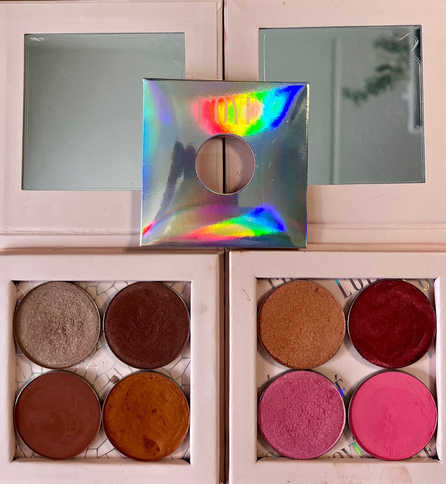 Oogschaduw  L’oye + pallet (prijs per set), Ophalen of Verzenden, Zo goed als nieuw, Make-up, Overige kleuren