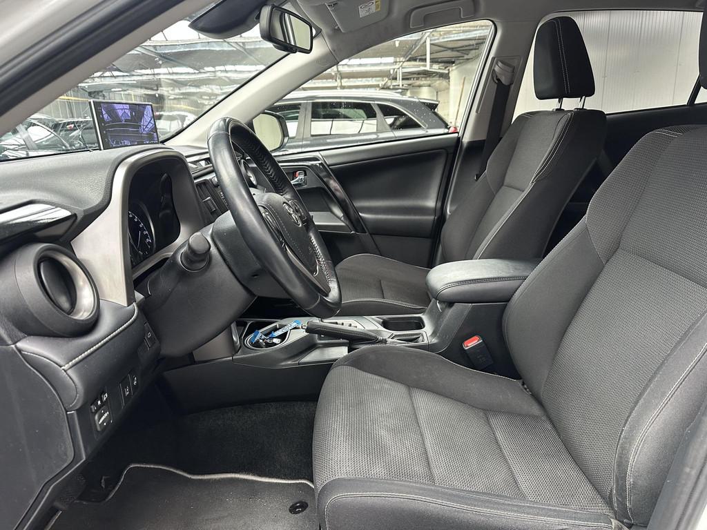 Toyota RAV4 2.5 Hybrid Style Stoel/Stuur verwarming, Trekhaa, Gebruikt, Euro 6, Wit, Bedrijf