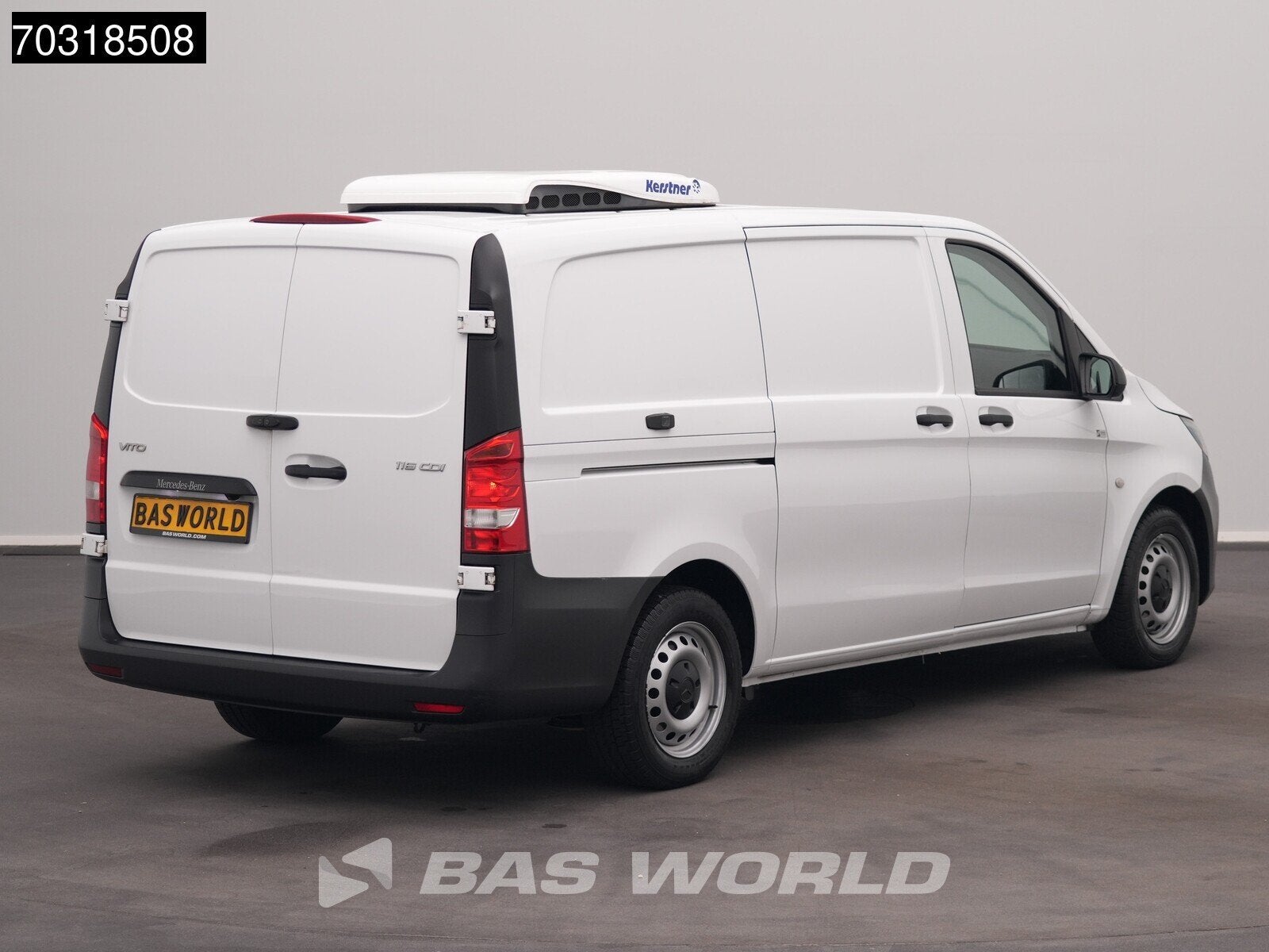 Mercedes Vito 116 Automaat Kerstner Koelwagen L2H1 Airco Cru, Auto's, Automaat, Stof, Gebruikt, Euro 6