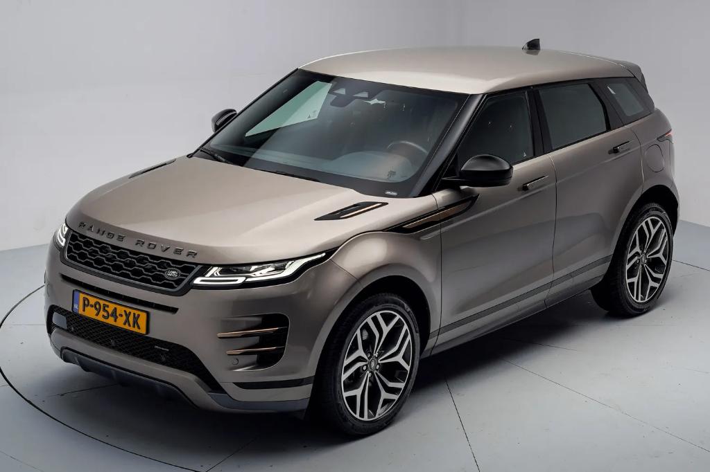 Land Rover Range Rover Evoque P300e R-Dynamic HSE AWD, Automaat, 1498 cc, Bruin, 2092 kg