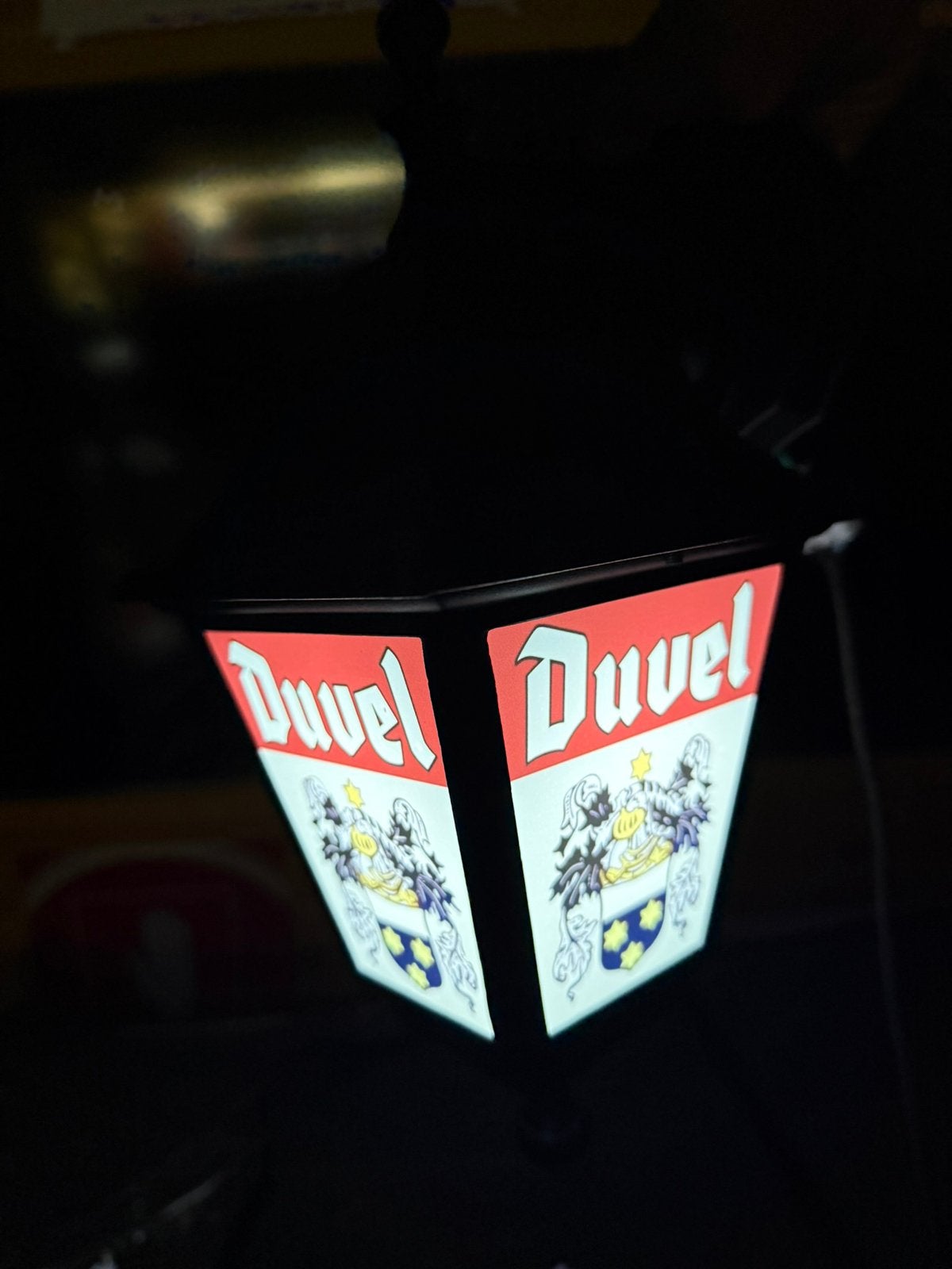Leuke Duvel lamp, Verzamelen, Merken en Reclamevoorwerpen, Ophalen of Verzenden, Nieuw, Lichtbak of (neon) lamp