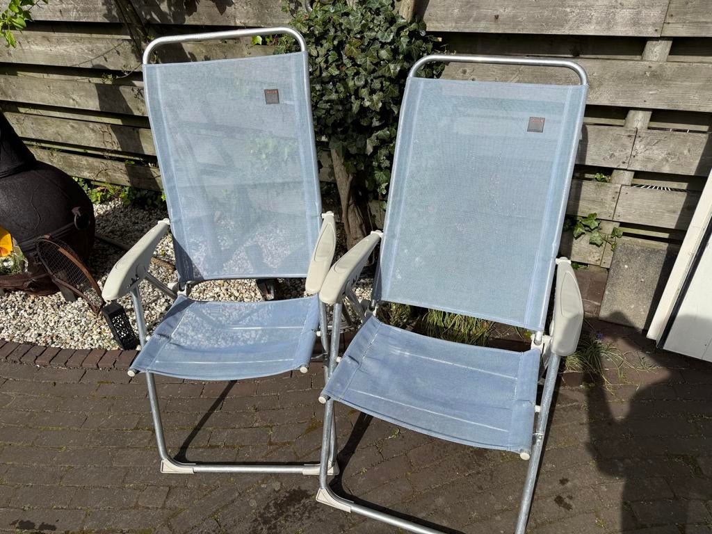 Twee Laguna campingstoelen, Ophalen, Gebruikt, Campingstoel