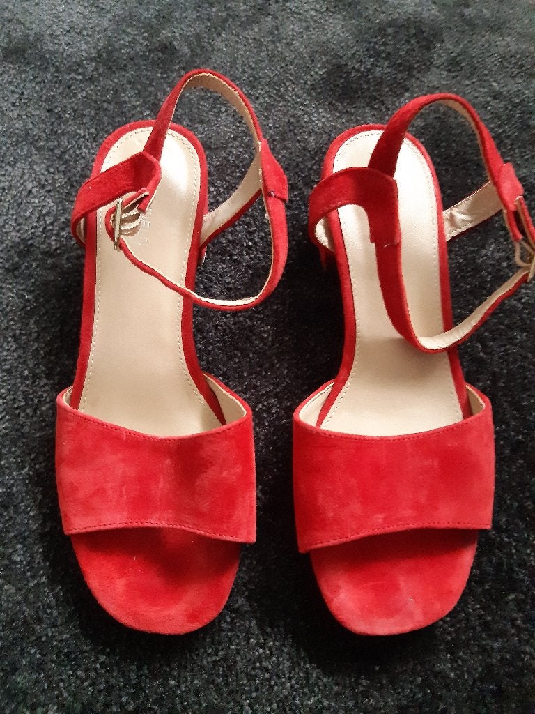 Leuke rode schoenen, maat 37 van Anna Field, Anna Field, Schoenen met lage hakken, Ophalen of Verzenden, Zo goed als nieuw