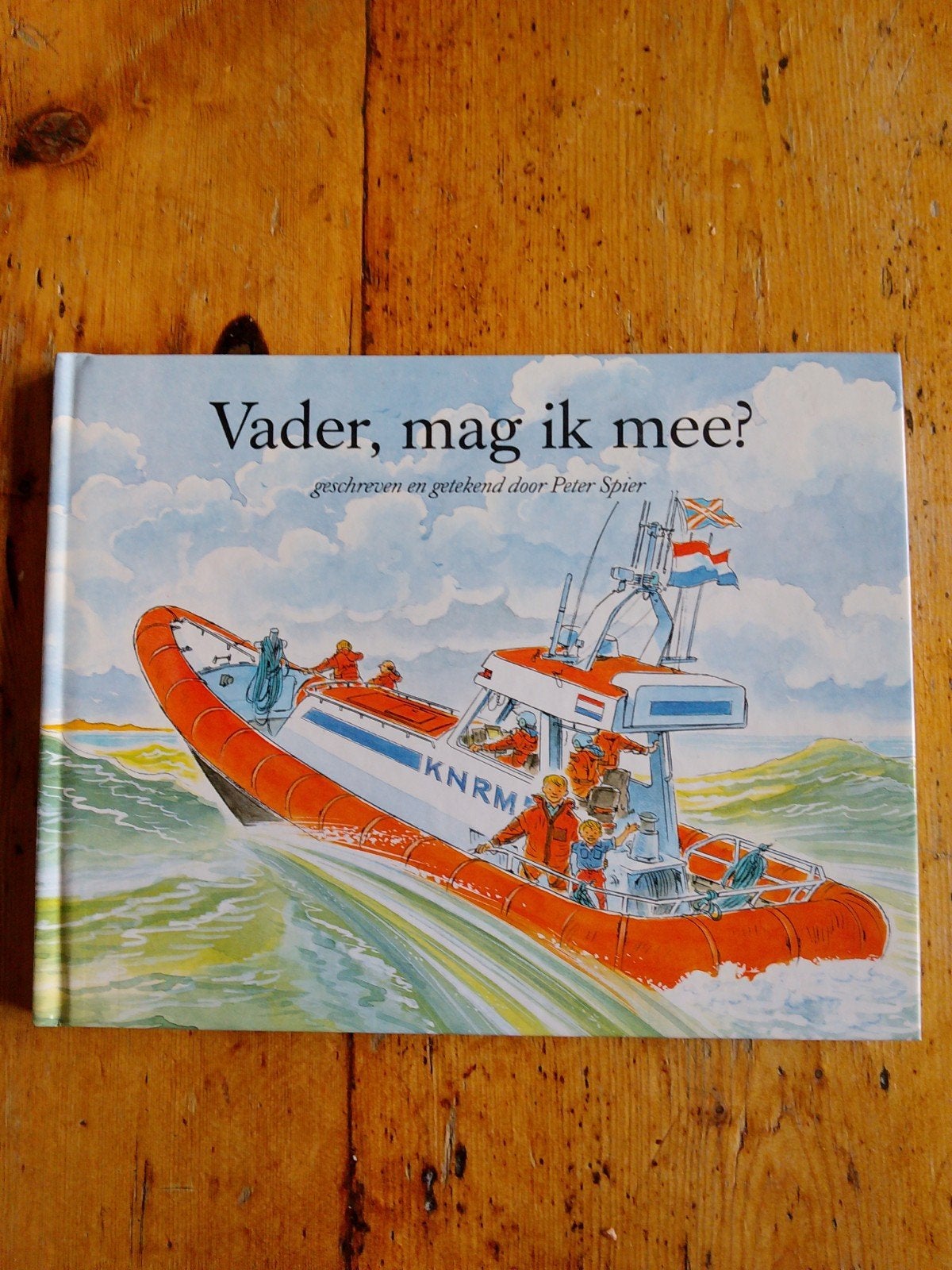Vader, mag ik mee? - Peter Spier (Kinderboek KNRM), Boeken, Ophalen of Verzenden, Nieuw, Peter Spier, Fictie algemeen