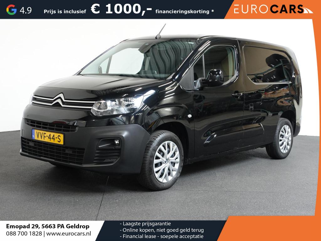 Citroen Berlingo 130PK Automaat L2 Navigatie Apple carplay/, Stof, Gebruikt, Euro 6, 4 cilinders