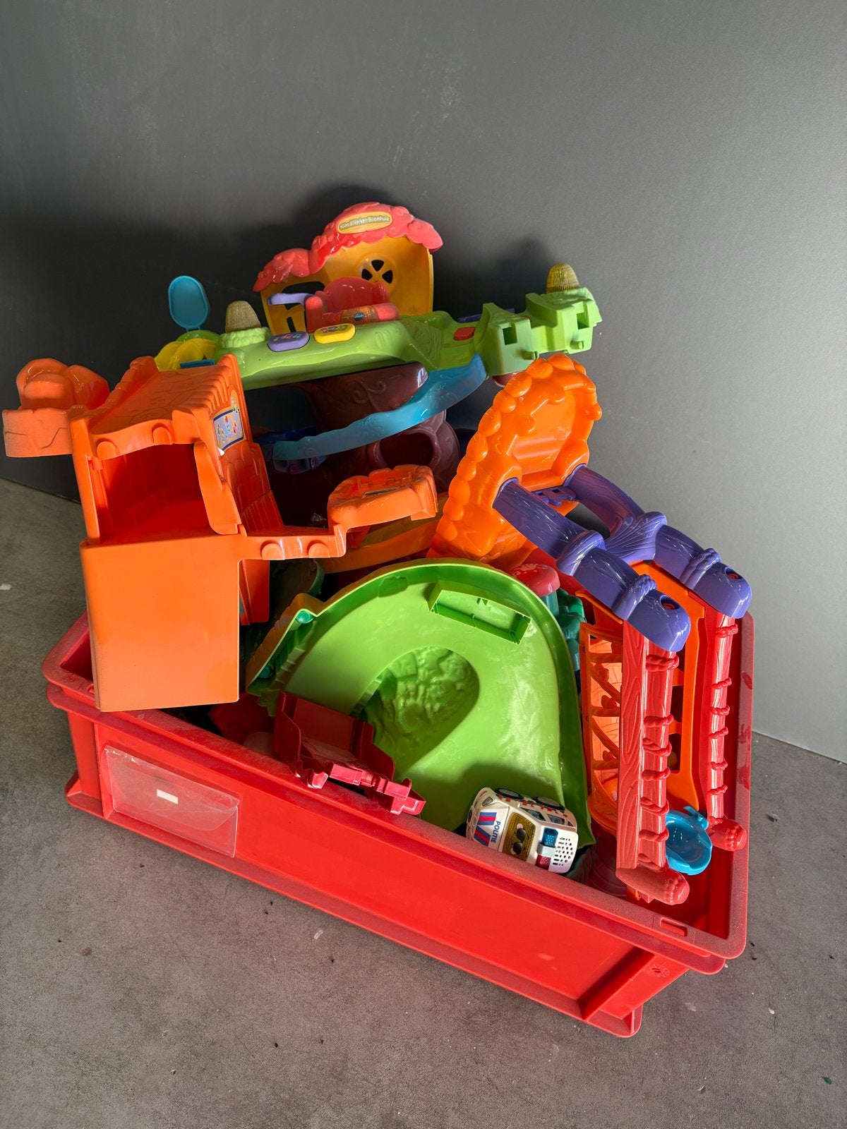 VTech Toet Toet Auto's boomhut en dierentuin, Ophalen, Gebruikt, Jongen of Meisje