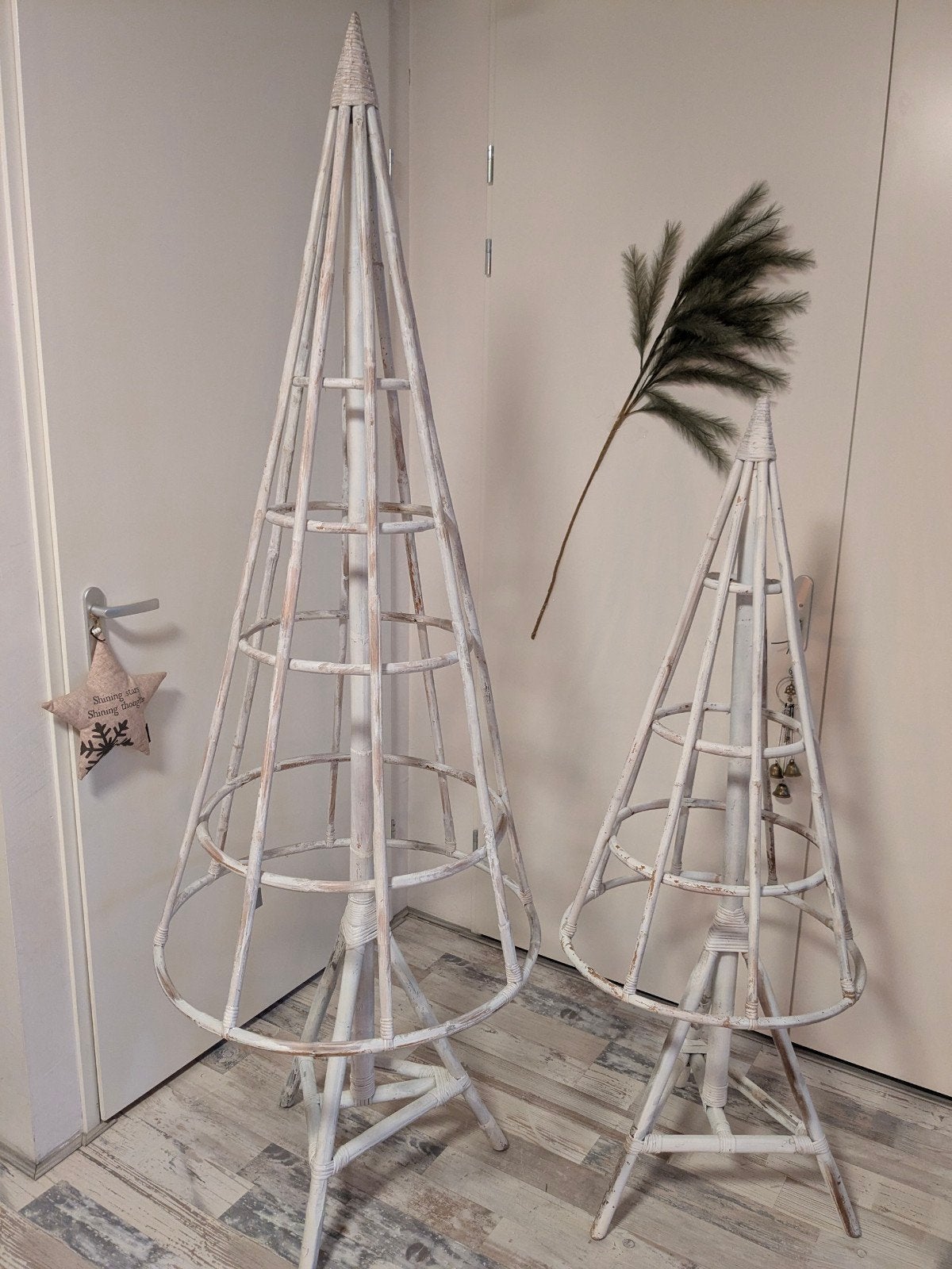 Bamboo (kerst)bomen, Ophalen