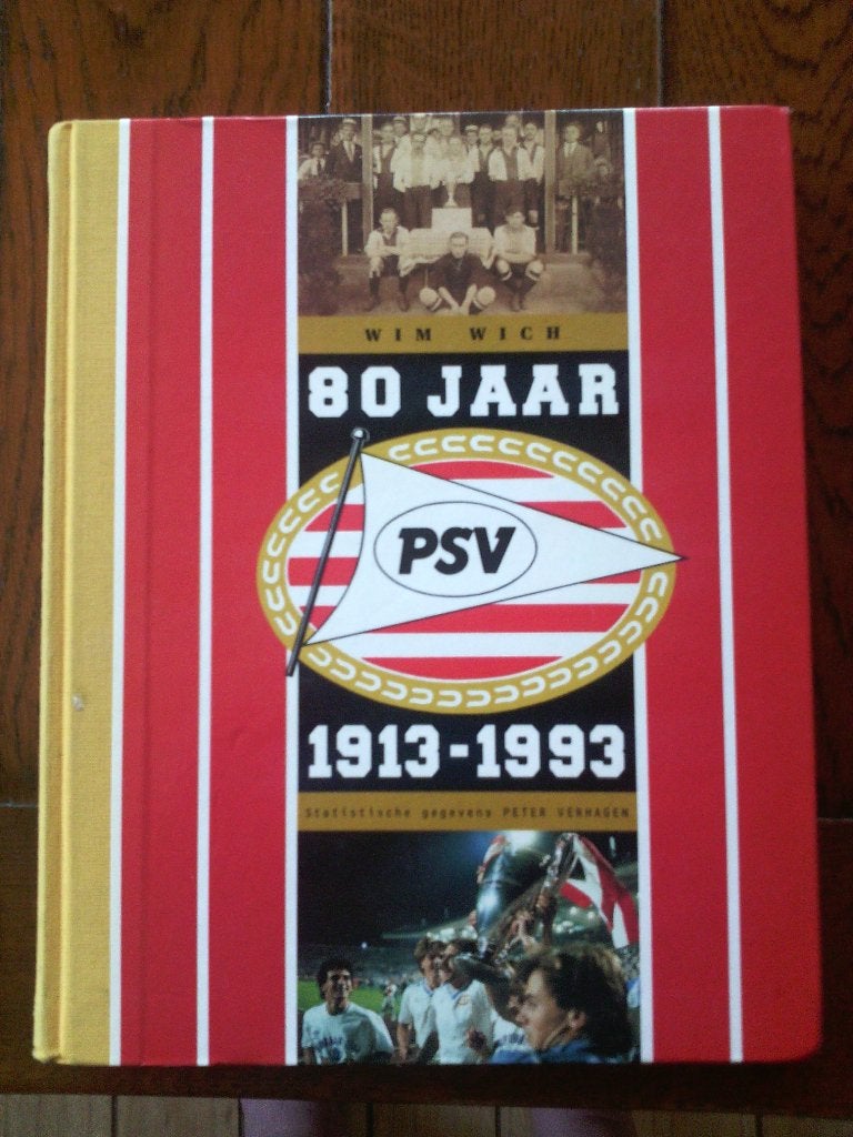 voetbalboek- 80 jaar PSV 1913-1993, Boeken, Ophalen of Verzenden, Zo goed als nieuw, Balsport