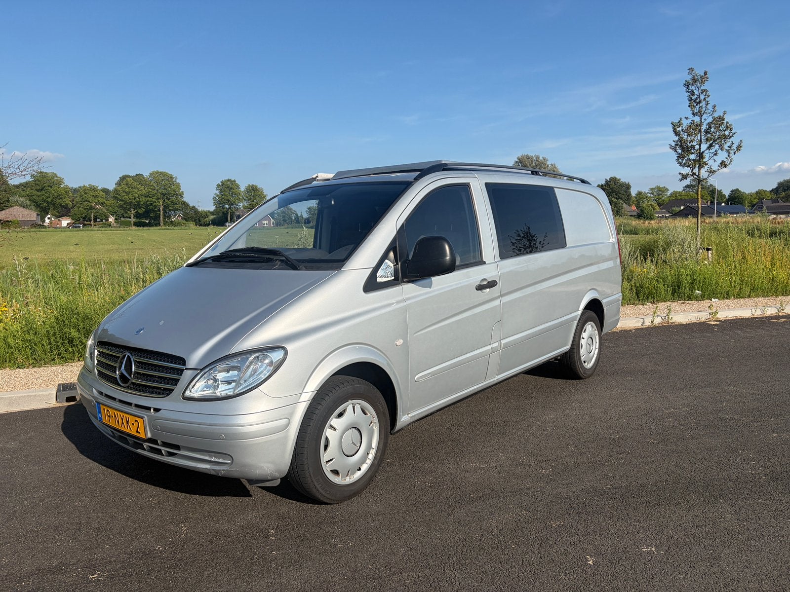 Mercedes-Benz Vito camper hefdak 2004, Caravans en Kamperen, Campers, Particulier, tot en met 4, Buscamper of Camperbus, Mercedes-Benz