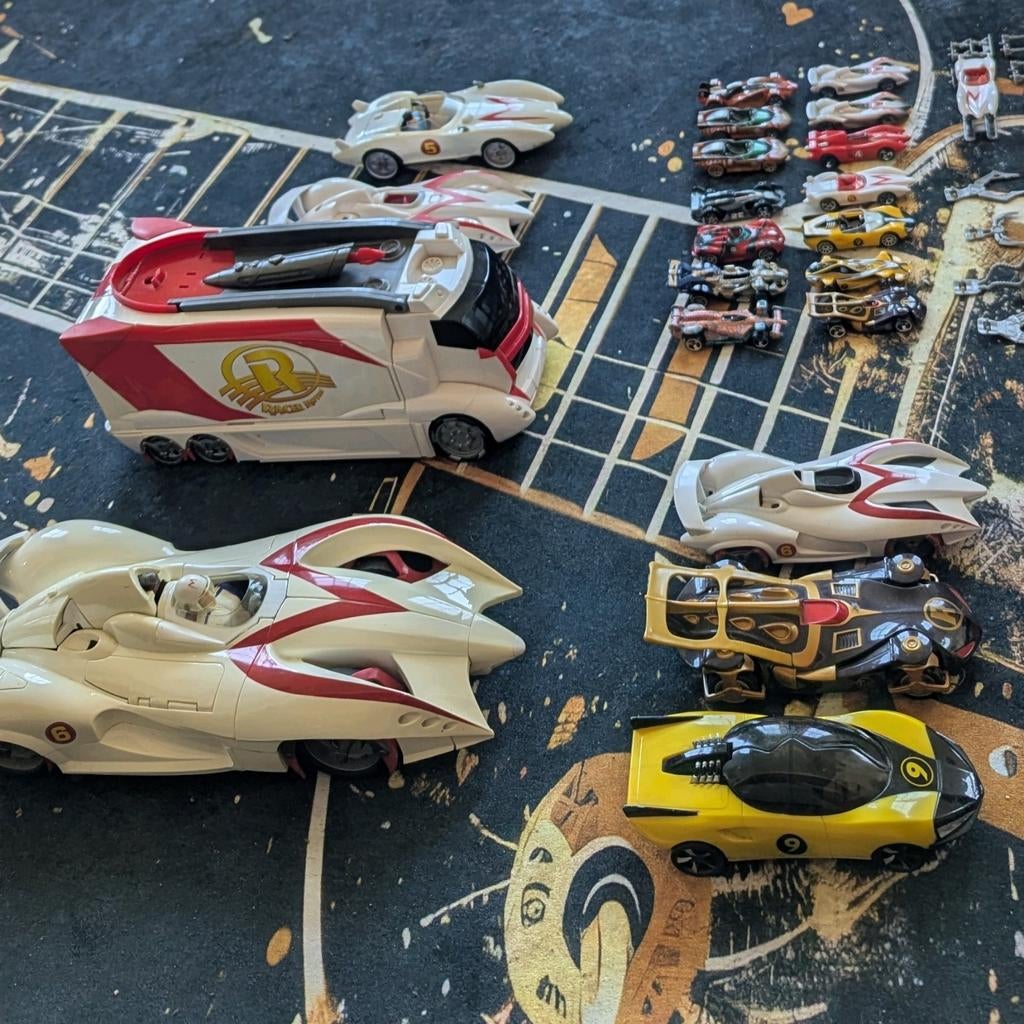 Hotwheels Speed Racer, hele set, Ophalen