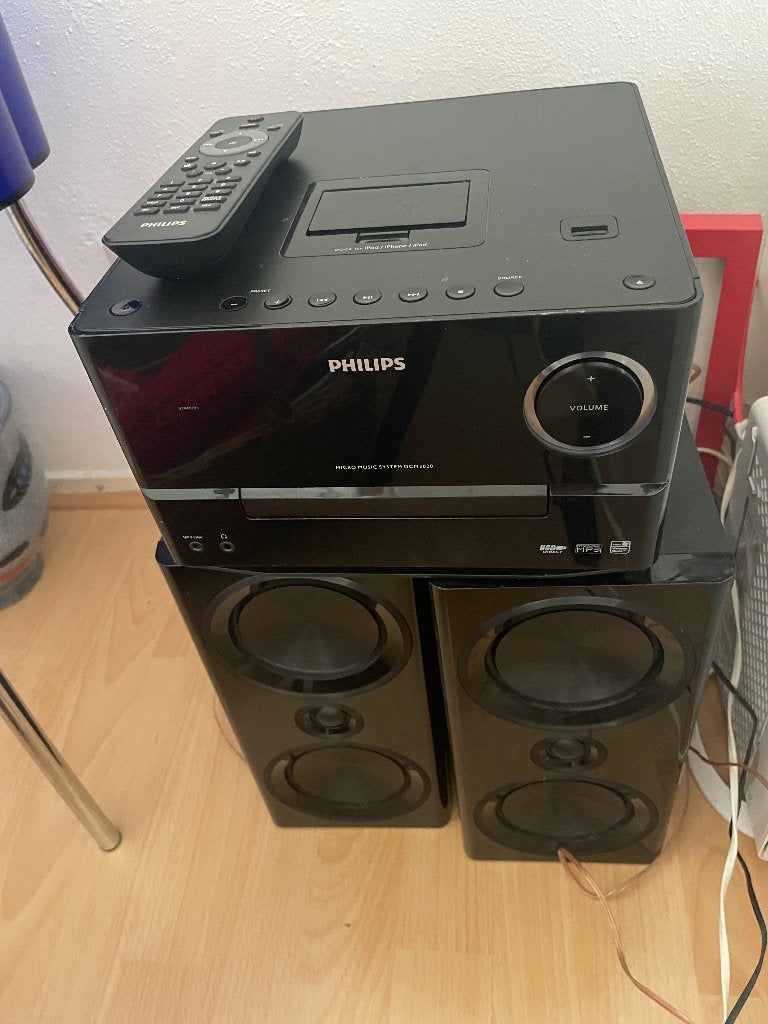 Philips DCM3020 cd speler en radio, Ophalen, Gebruikt, Radio, Met cd-speler