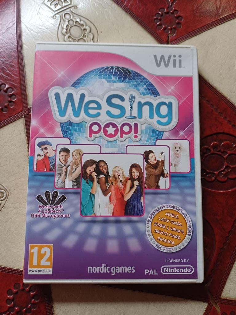 We Sing Pop! voor de Nintendo Wii, Spelcomputers en Games, Games | Nintendo Wii, Ophalen of Verzenden
