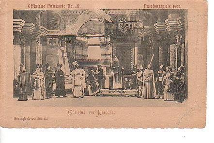 Ansichtkaart 	Oberammergau (Dui)	Passionspiele 1900	No. 10, Verzenden, Voor 1920, Ongelopen, Duitsland