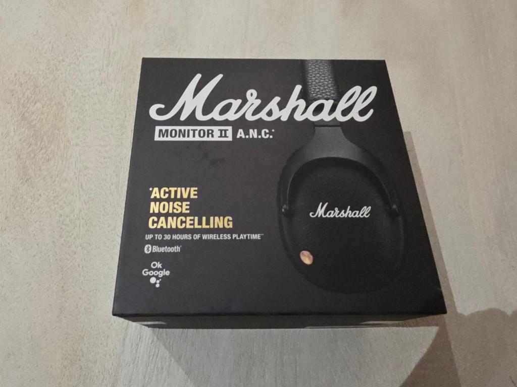 Marshall Monitor II A.N.C. koptelefoon - Nieuw, Overige merken, Ophalen of Verzenden, Zo goed als nieuw, Over oor (circumaural)