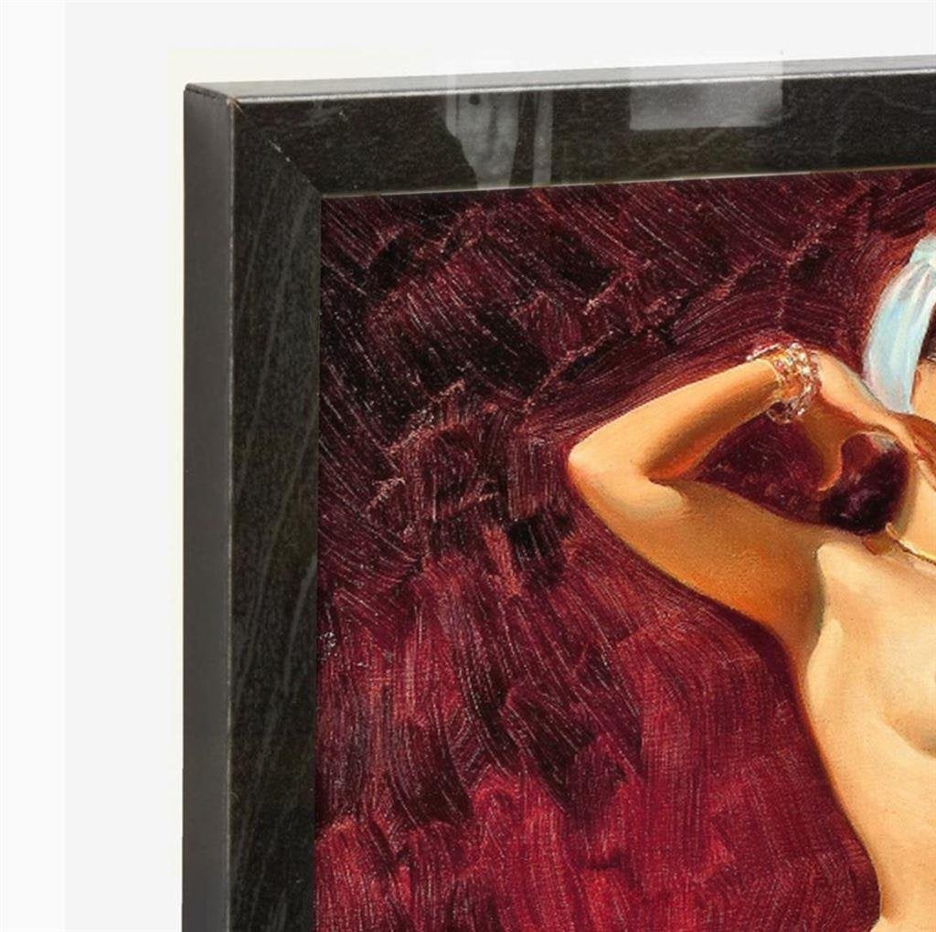 Sexy Retro Pin up Kunst Naakte pinup in lijst, Verzenden, Nieuw, A1 t/m A3, Film en Tv