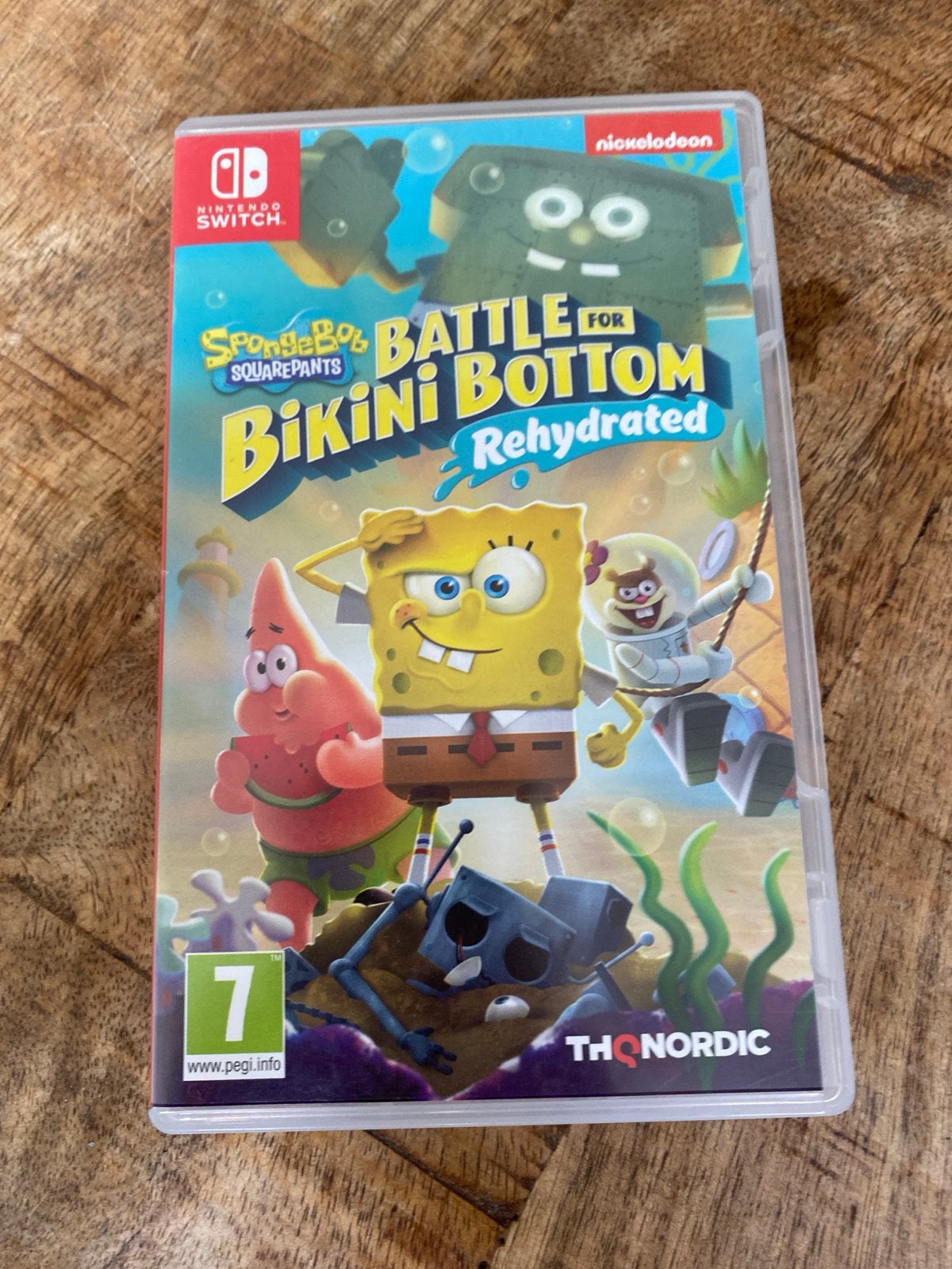 SpongeBob SquarePants: Battle for Bikini Bottom Rehydrated, Ophalen, 2 spelers, Eén computer, Zo goed als nieuw