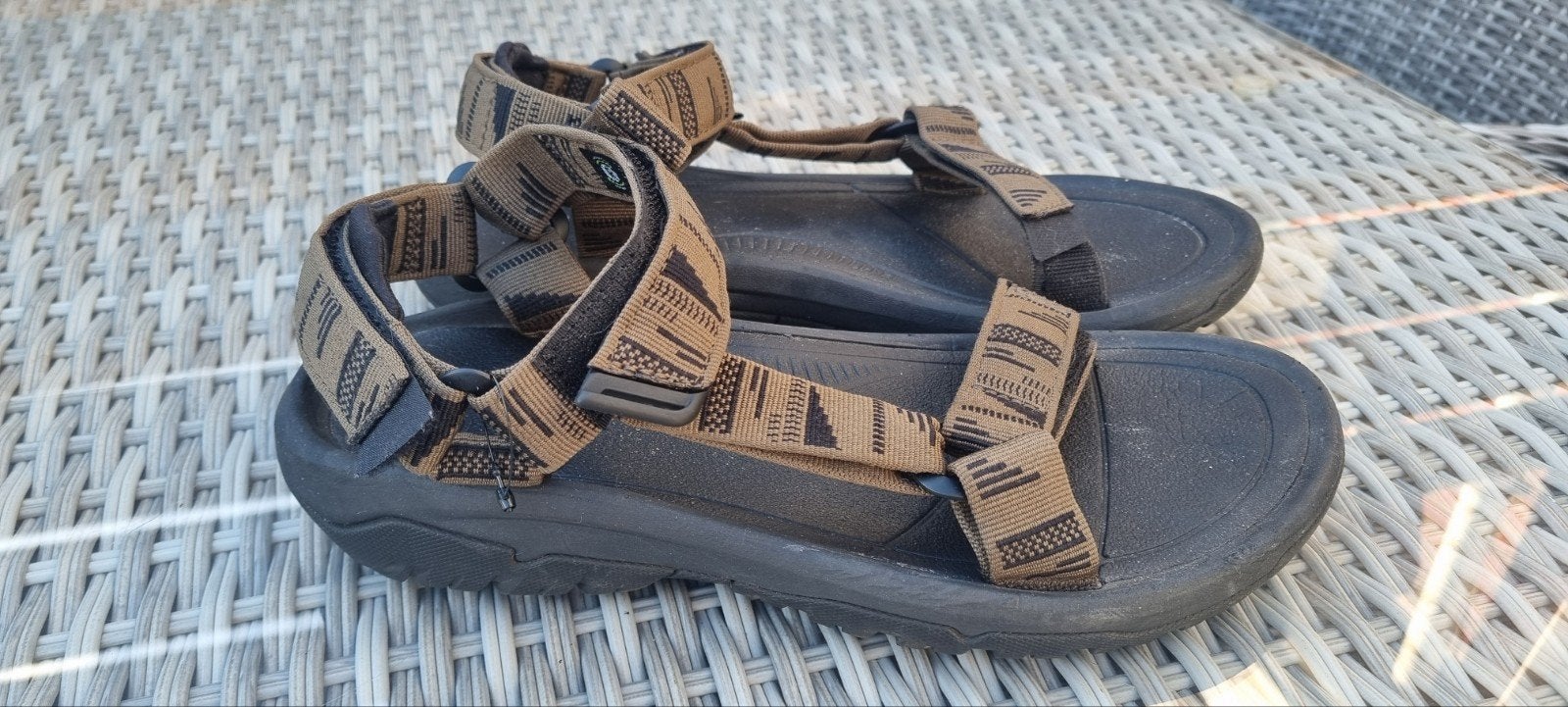 Teva dames sandalen maat 42, Bruin, Teva, Gedragen, Sandalen of Muiltjes