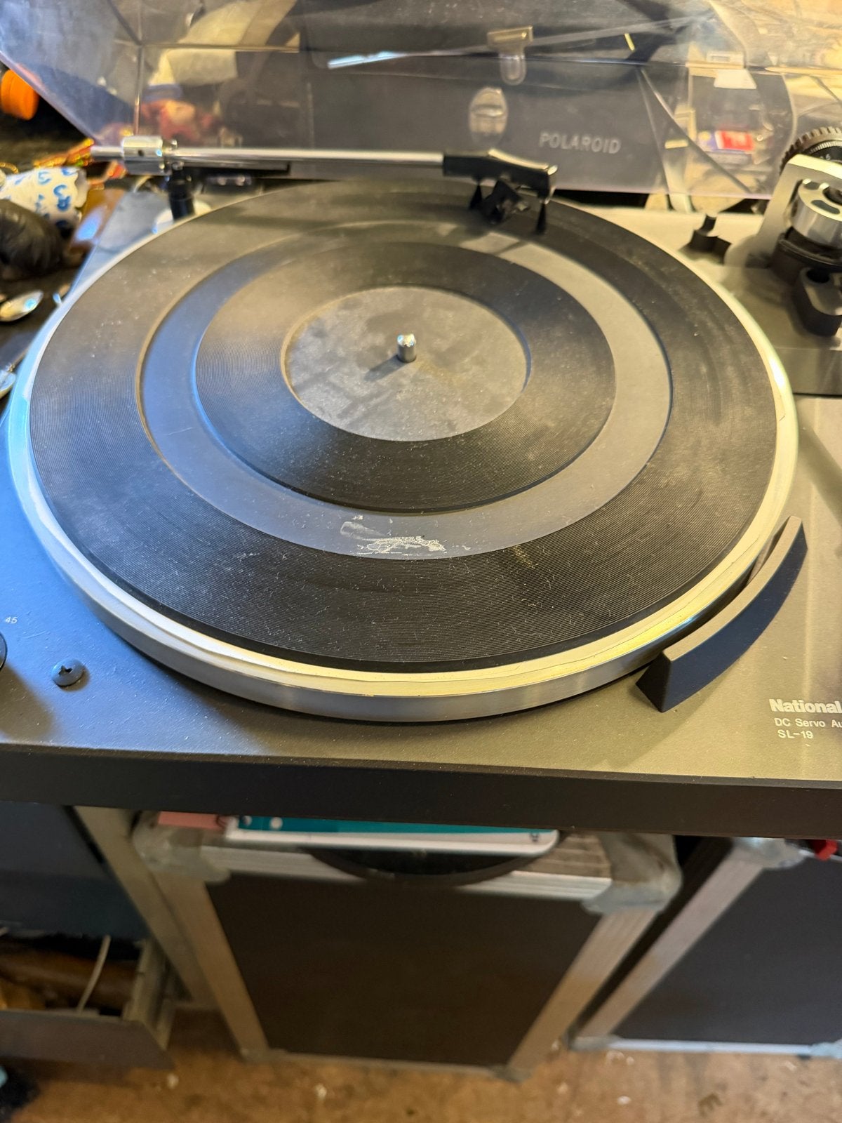 National Panasonic SL-19 Platenspeler - Opknapper, Overige merken, Automatisch, Ophalen of Verzenden, Platenspeler