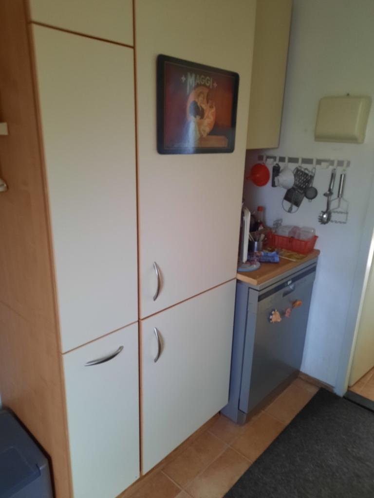 Bosch koel vries combinatie in ombouw met apothekerskast ., Ophalen, 200 liter of meer, 60 cm of meer, Met aparte vriezer