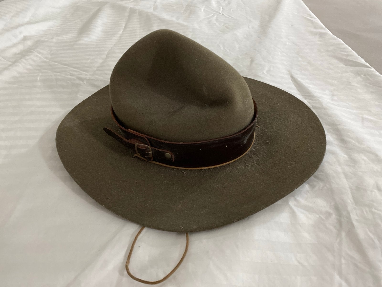 Scouting vaandrig hoed uit 1948, Ophalen of Verzenden, Gedragen, One size fits all, Hoed