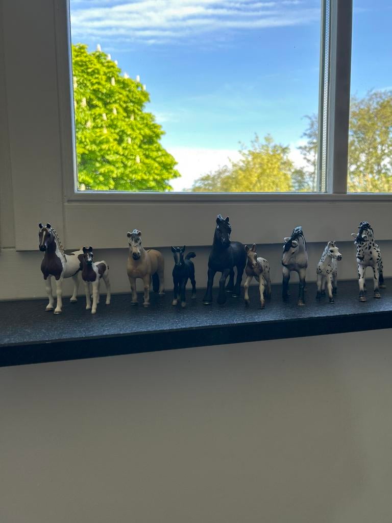 collectie originele schleich paardjes, Ophalen of Verzenden
