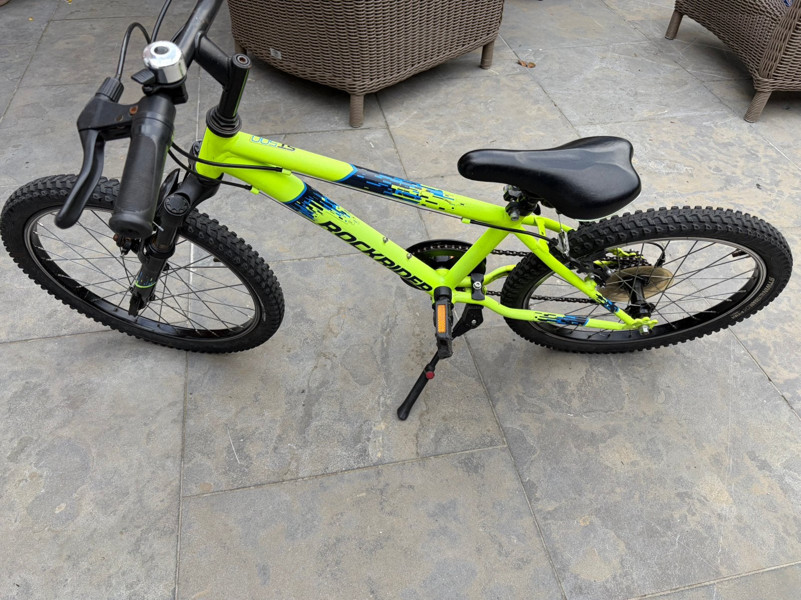 Rockrider ST500, Fietsen en Brommers, Ophalen, Staal, Velgrem, Zo goed als nieuw