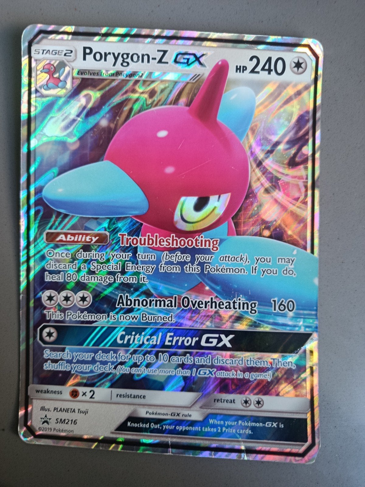 Porygon- Z GX JUMBO card, Ophalen of Verzenden