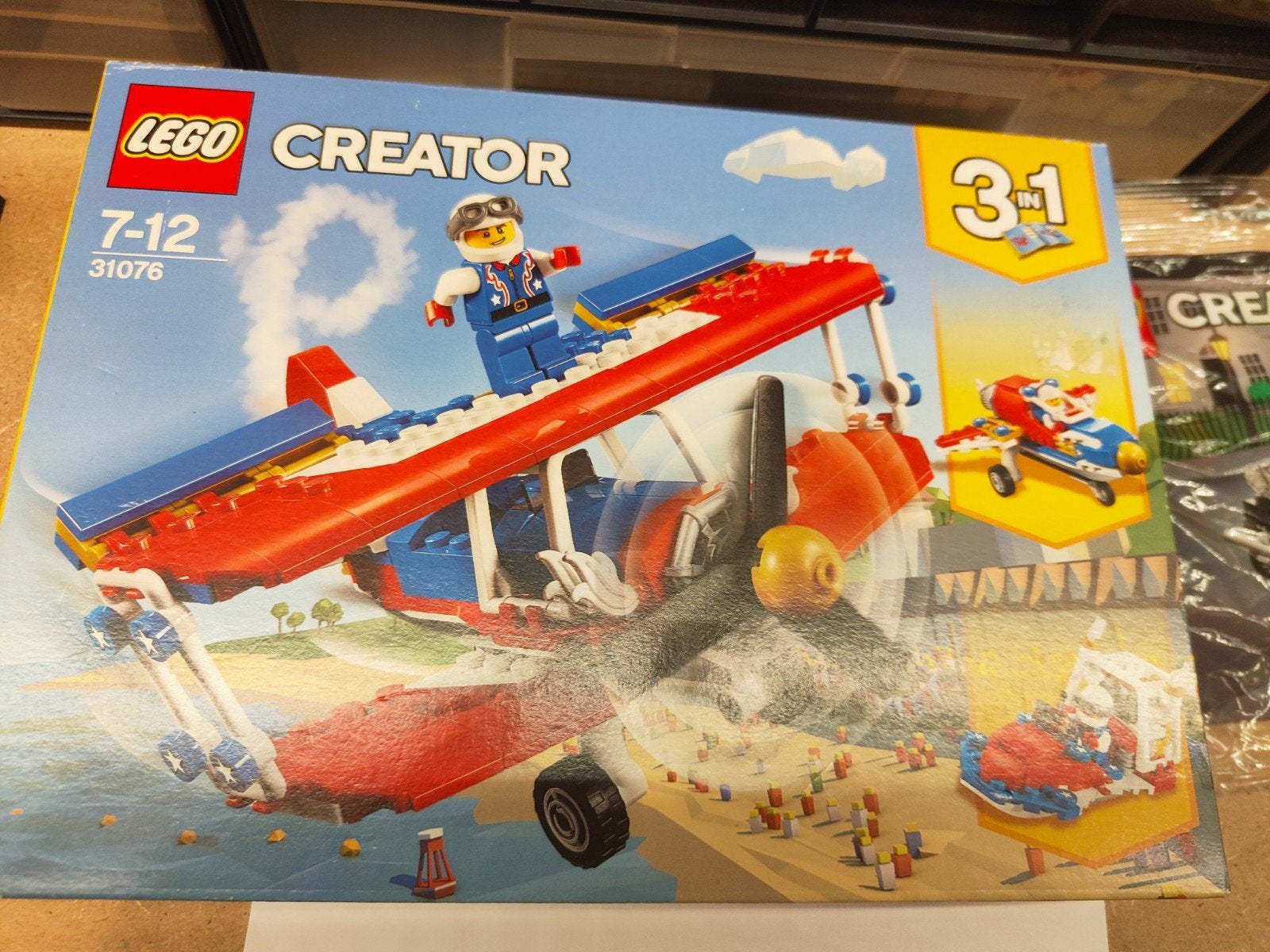 lego stunt vliegtuig, Inclusief instructies, Lego, Nieuw, Ophalen of Verzenden