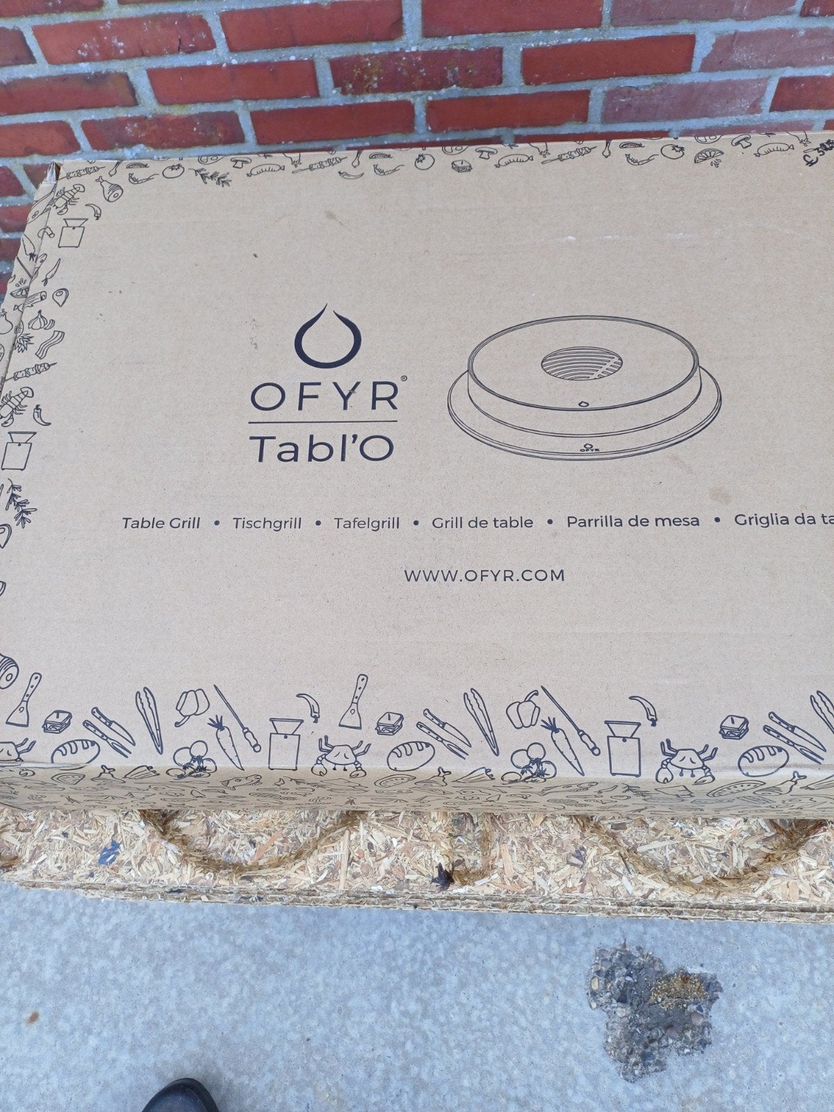 tafel barbecue  nieuw  in doos barbecue, Ophalen, Nieuw