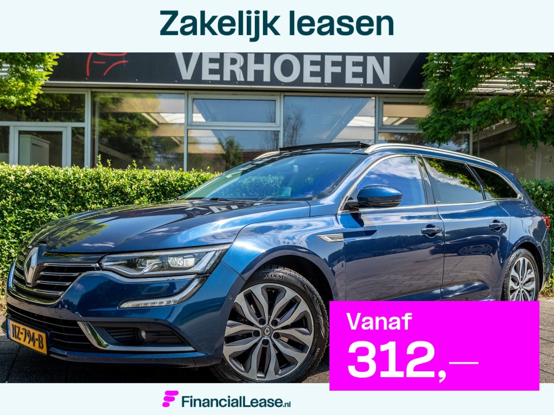 Renault Talisman Estate 1.6 TCe Intens | AUTOMAAT | PANORAMA, Adaptive Cruise Control, 1618 cc, Gebruikt, 4 cilinders