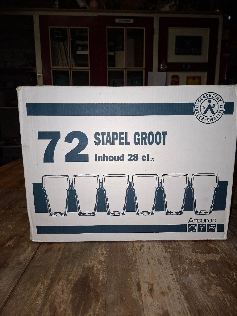 bierglazen, Ophalen of Verzenden, Zo goed als nieuw