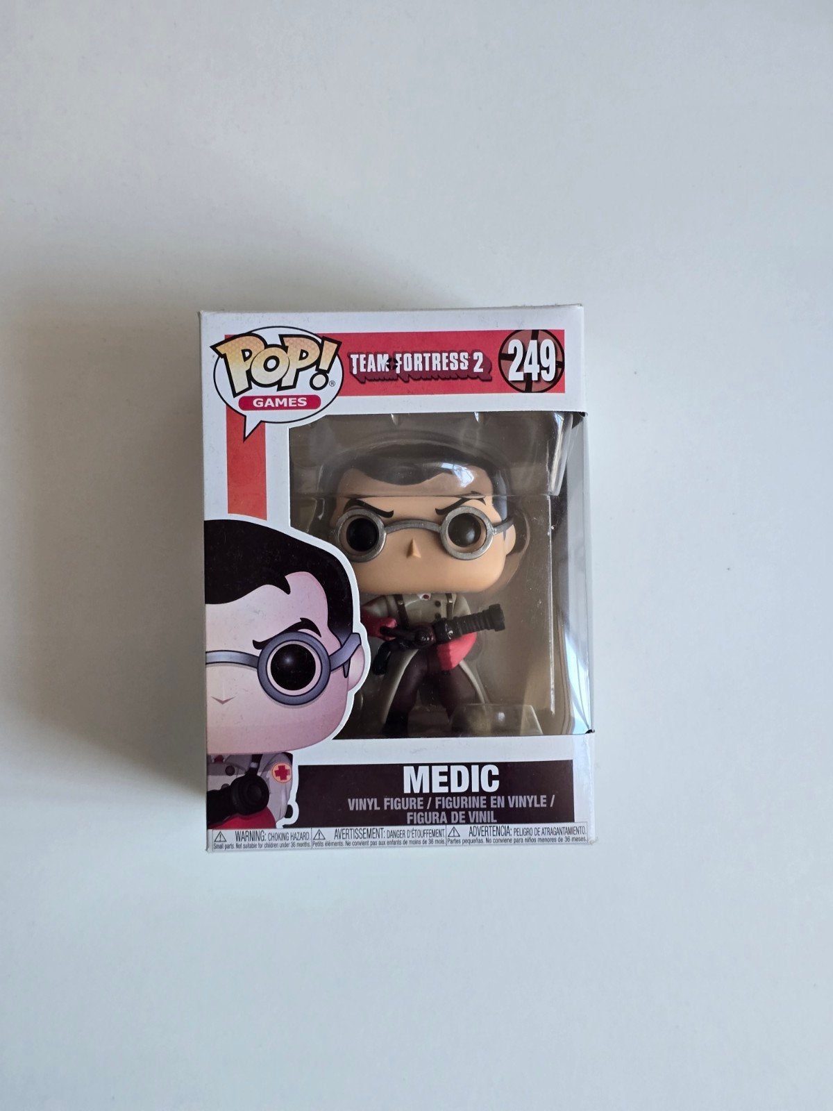 Funko Pop! Medic - Team Fortress 2 (Zo goed als nieuw), Verzamelen, Verzenden, Zo goed als nieuw