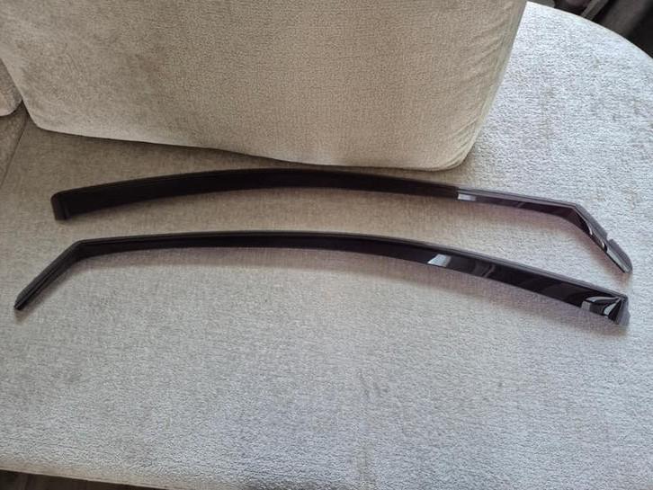 Zijwindschermen raamspoilers windgeleiders zwart seat ibiza, Ophalen of Verzenden, Seat