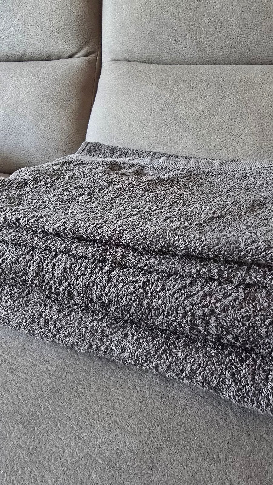 Hotel Royal Premium Kwaliteit Handdoek - Grijs, Ophalen of Verzenden, Gebruikt, Grijs, Handdoek