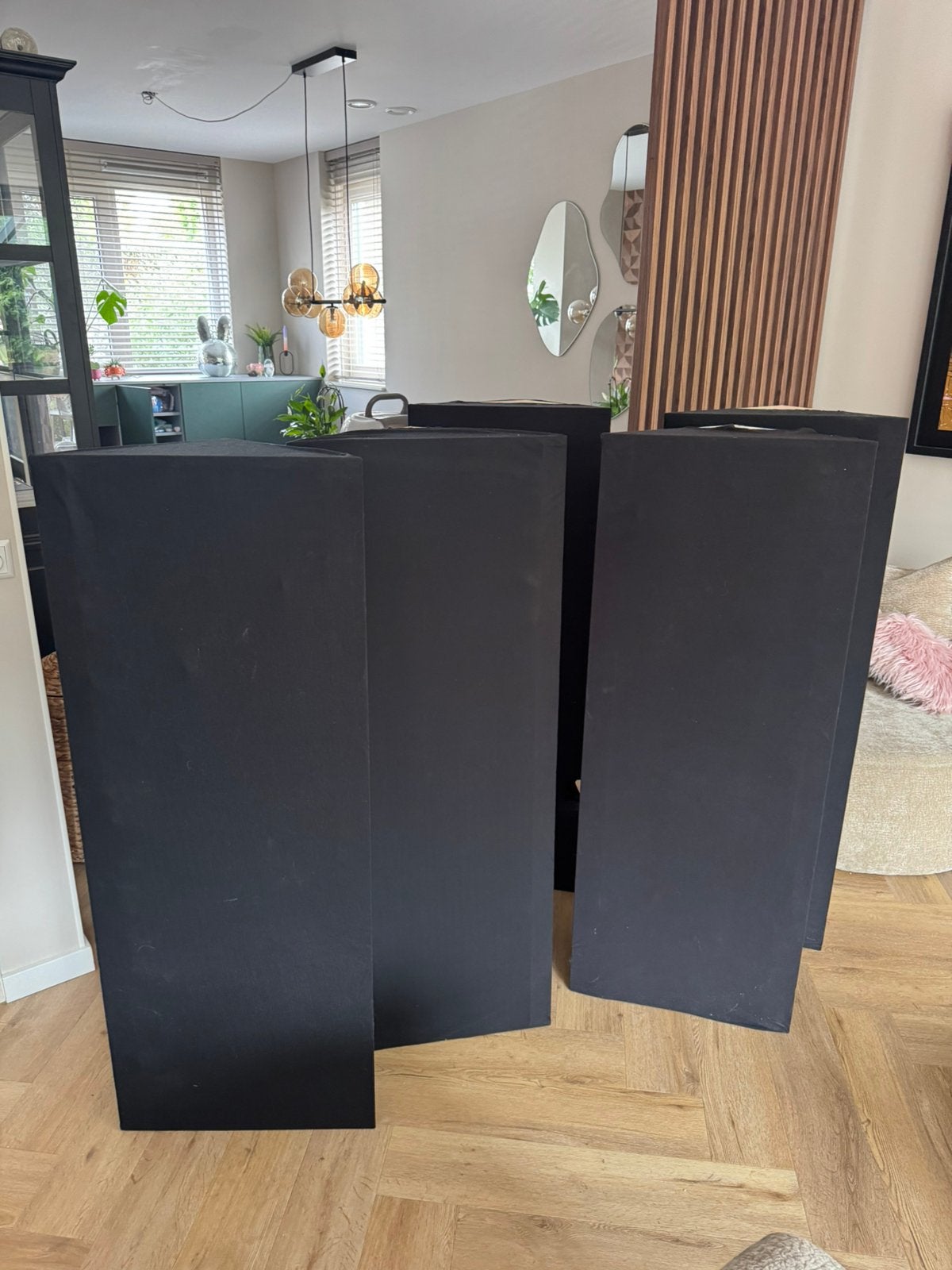 5x Bass Traps / Hoek Bass Traps – Studio / Home Cinema, Ophalen, Zo goed als nieuw