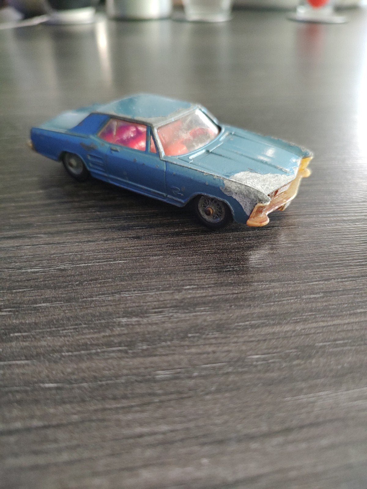 Corgi Toys 245 Buick Riviera '66- reflect light 1/43, Ophalen of Verzenden, Gebruikt, Auto, Corgi