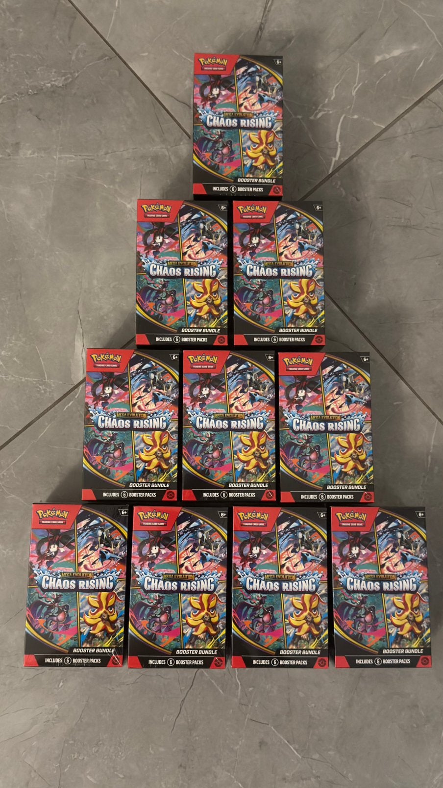 Chaos Rising Booster Bundle, Ophalen of Verzenden, Nieuw