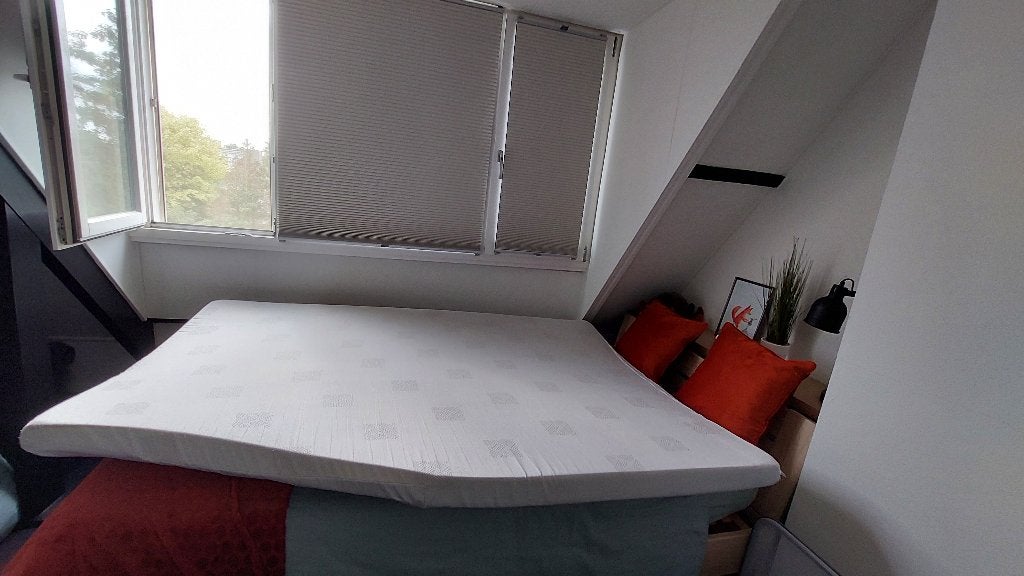 matrastopper voor frans bed caravan/camper, Caravans en Kamperen, Ophalen, Gebruikt