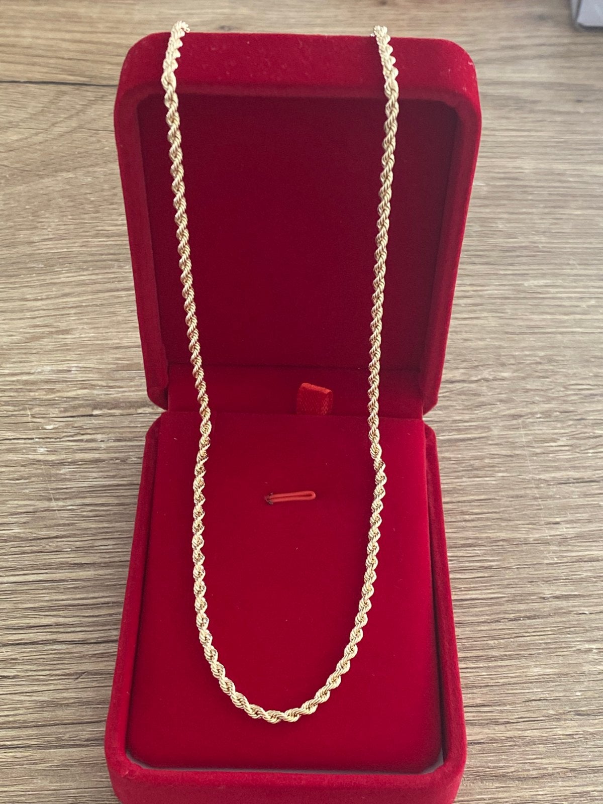 Mooie 14 karaat gouden Rope ketting 585 goud, Ophalen of Verzenden, Nieuw, Goud, Goud