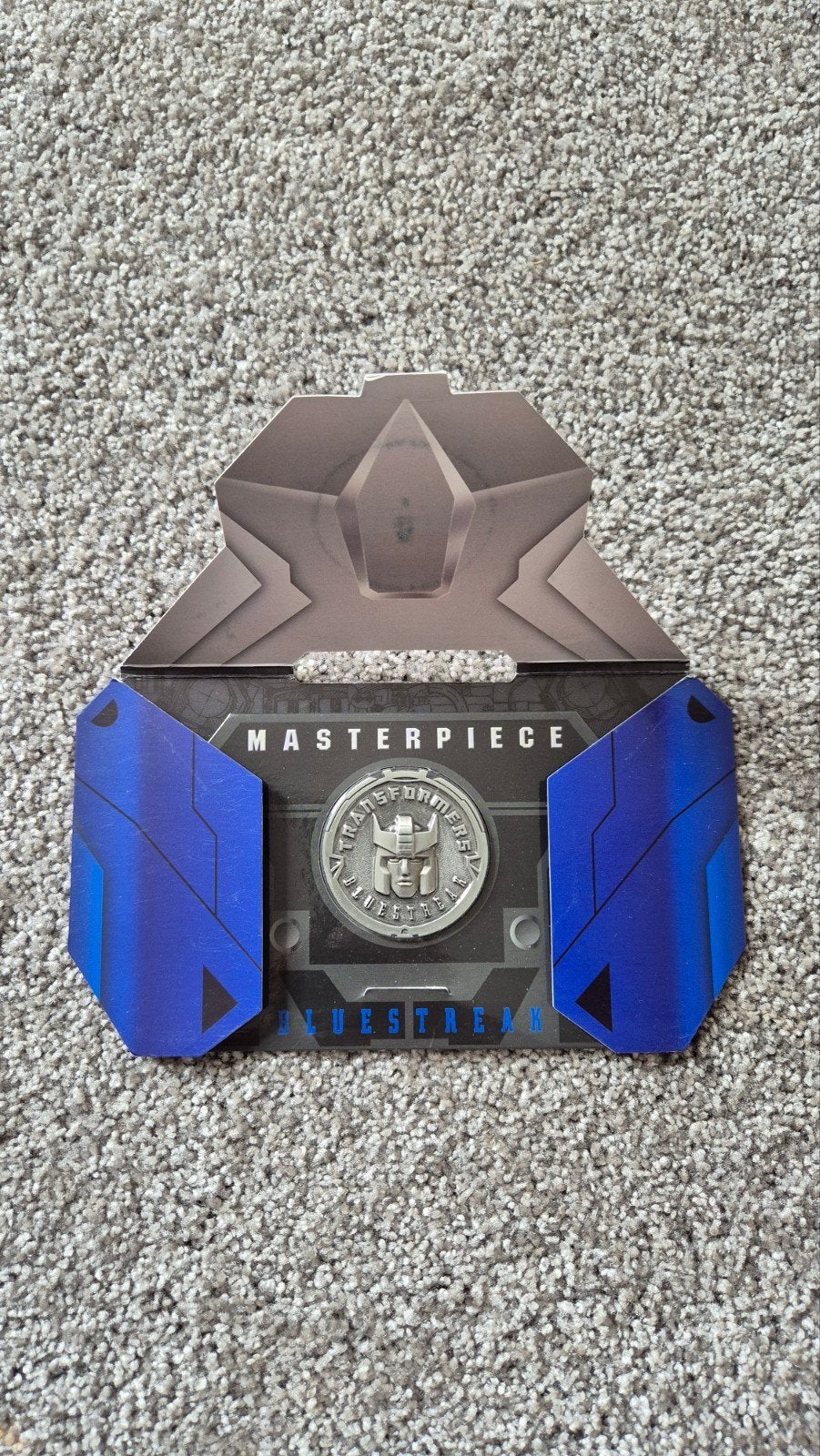 Transformers Masterpiece MP-18B Bluestreak Collector Coin, Overige generaties, Verzenden, Nieuw, Autobots