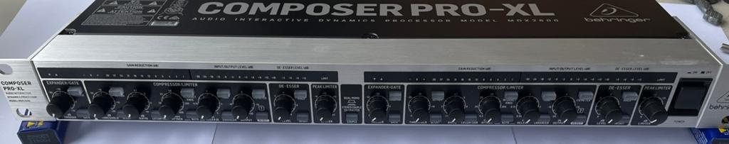 Behringer Composer Pro-XL MDX2600 Compressor/Limiter, Ophalen of Verzenden, Nieuw, Compressor