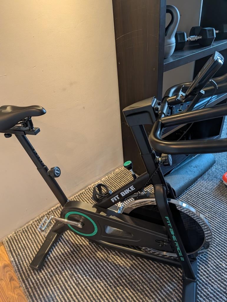 Fit Bike Race 2 Spinningfiets -, Sport en Fitness, Fitnessapparatuur, Ophalen, Spinningfiets, Zo goed als nieuw, Metaal