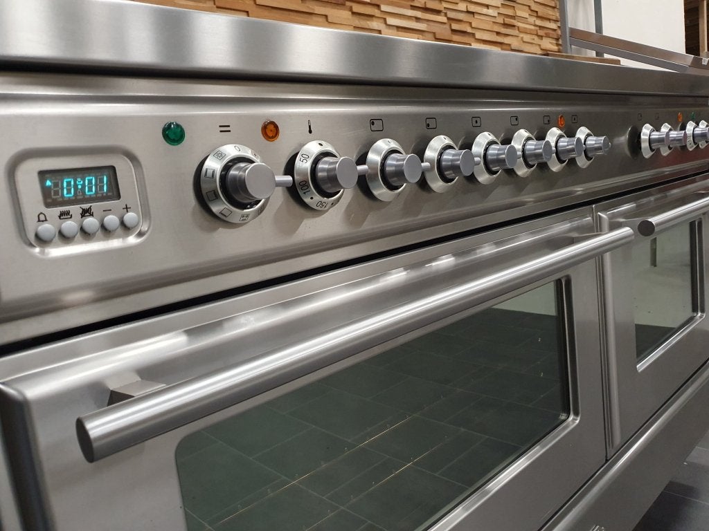 Luxe Boretti Majestic Fornuis 150cm RVS 2 ovens 8 pits, Niet ingevuld, 60 cm of meer, Niet ingevuld, Ophalen of Verzenden